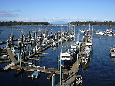 What is the population of Nanaimo?