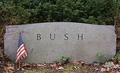 In what year did Prescott Bush pass away?