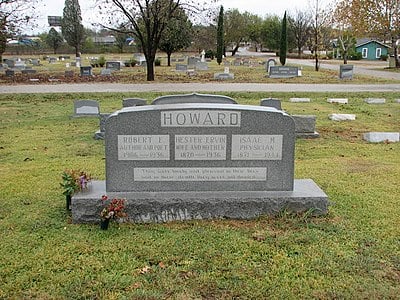 How did Robert E. Howard die?