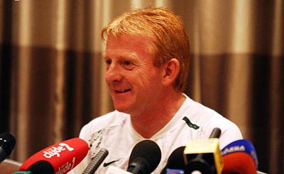 Which club did Strachan play for first?