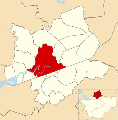In which year was the modern Borough of Warrington formed?