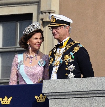 When did Carl XVI Gustaf ascend the throne?