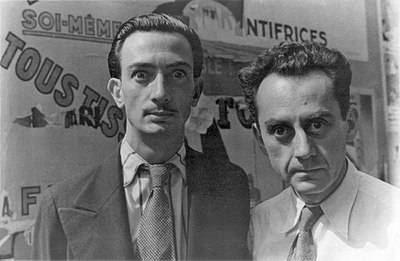 Where did Salvador Dalí attend school?