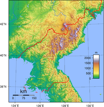 Which of the following bodies of water is located in or near North Korea? [br](Select 2 answers)