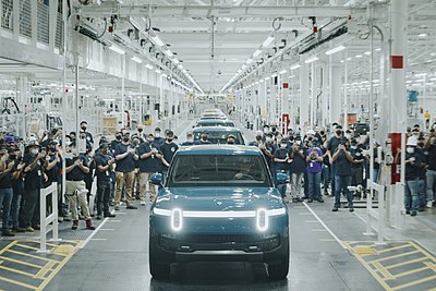 What is the name of Rivian's electric SUV?