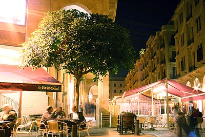 What is the name of Beirut's iconic seafront promenade?