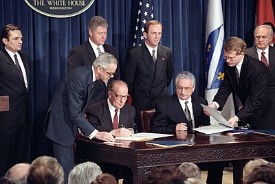 When did Tuđman sign the Washington Agreement?