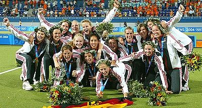 In which sport did Germany win the most gold medals during the 2004 Summer Olympics?