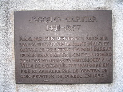 When did Jacques Cartier pass away?