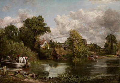 What is Constable's most famous painting?