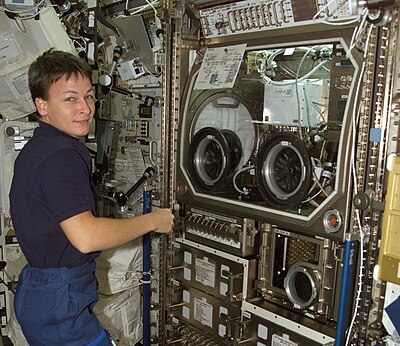 How many times did Peggy Whitson command the ISS?