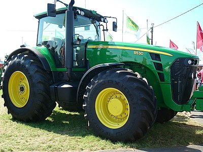 Which stock exchange is John Deere listed on?