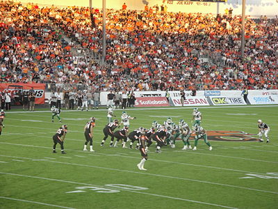 What is the name of the BC Lions' cheerleading team?