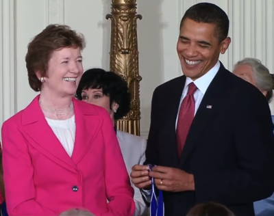Mary Robinson was the first president to not be supported by which party?