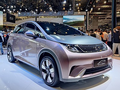 What is BYD Auto's global market share in plug-in electric vehicles as of 2021?