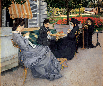 When was Gustave Caillebotte born?