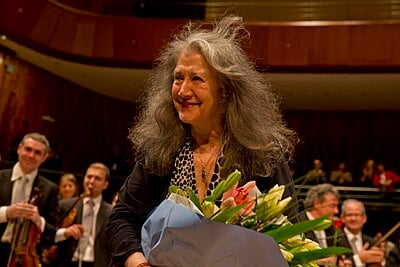 Which competition did Argerich win at an early age?