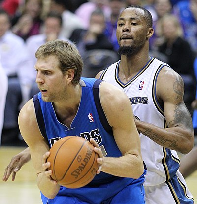 How many times was Dirk Nowitzki named to the All-NBA Team?