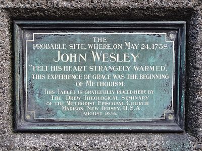 At the end of his life, Wesley was widely?