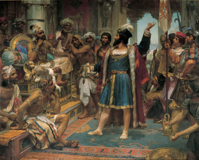Which cape did Vasco da Gama navigate around to reach India?