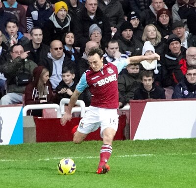 What nickname is Mark Noble known by?