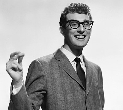 In which year was Buddy Holly inducted into the Rock and Roll Hall of Fame?