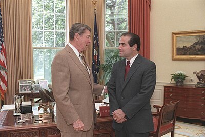 What legal philosophy did Scalia champion?