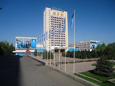 What is the approximate population of Almaty?