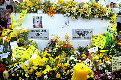 What is the city or country of Corazon Aquino's birth?