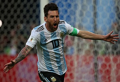 Which country does Lionel Messi represent in sports?