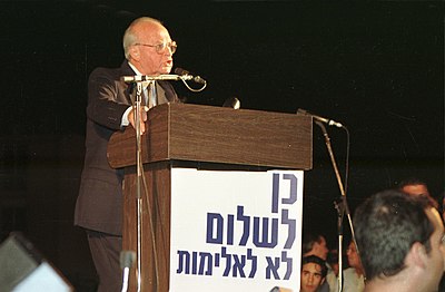 Under what leadership did Yitzhak Rabin serve as ambassador to the United States?