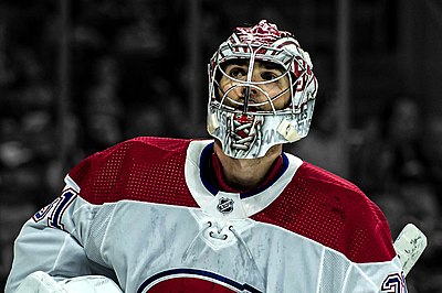 What position does Carey Price play in ice hockey?