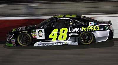 What is Jimmie Johnson known for in the sports world?