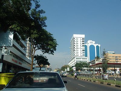 What is the estimated population of Kampala's metropolitan area in 2019?