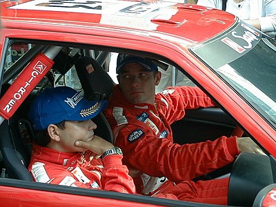 What sport did Sébastien Loeb originally participate in before switching to rallying?