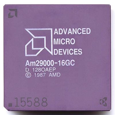 In which decade did AMD introduce its first 64-bit processor?