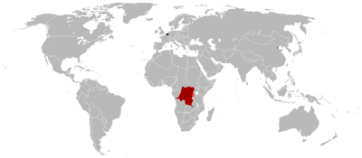 Which two modern countries were once the Belgian colony of Ruanda-Urundi?