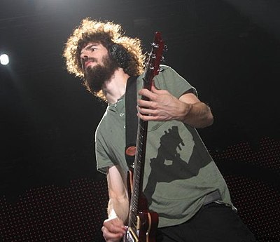 Which instrument does Brad Delson primarily play?