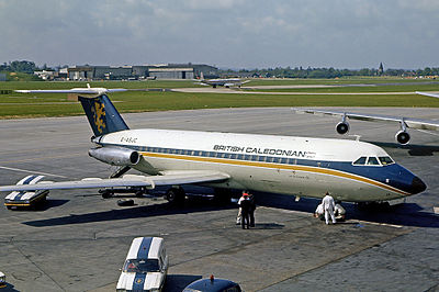 In which year was British Caledonian founded?