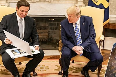 What is the title of Ron DeSantis' first book?