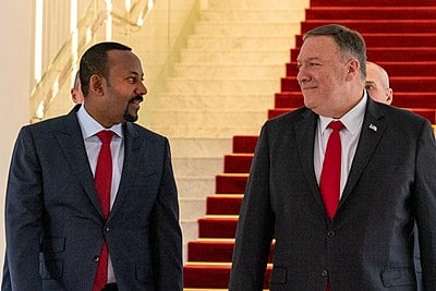 What is the name of the political party Abiy Ahmed founded in 2019?