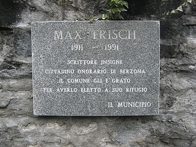 What nationality was Max Frisch?