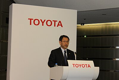 In which of these businesses has Akio Toyoda served as CEO?