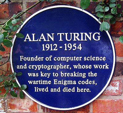 Who was Alan Turing influenced by?