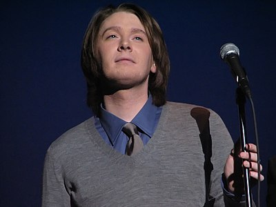In what year did Clay Aiken appear in "Spamalot" on Broadway?