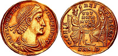 When did the war against the Sasanians erupt with renewed intensity during the reign of Constantius II?