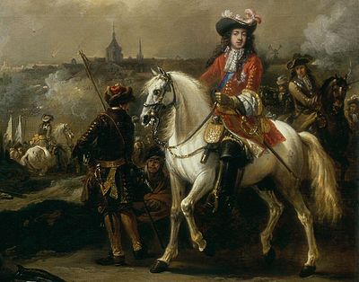 Who protected James II during his exile in France?