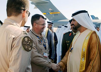 Mohammed also serves as what besides ruler of Dubai?