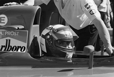 What sport is Alain Prost known for?