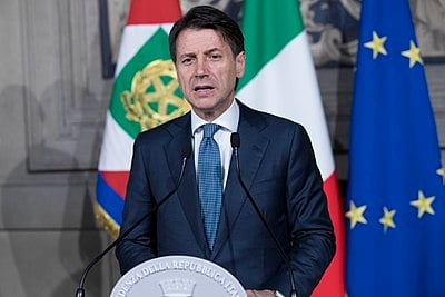 Who started the 2021 Italian government crisis?